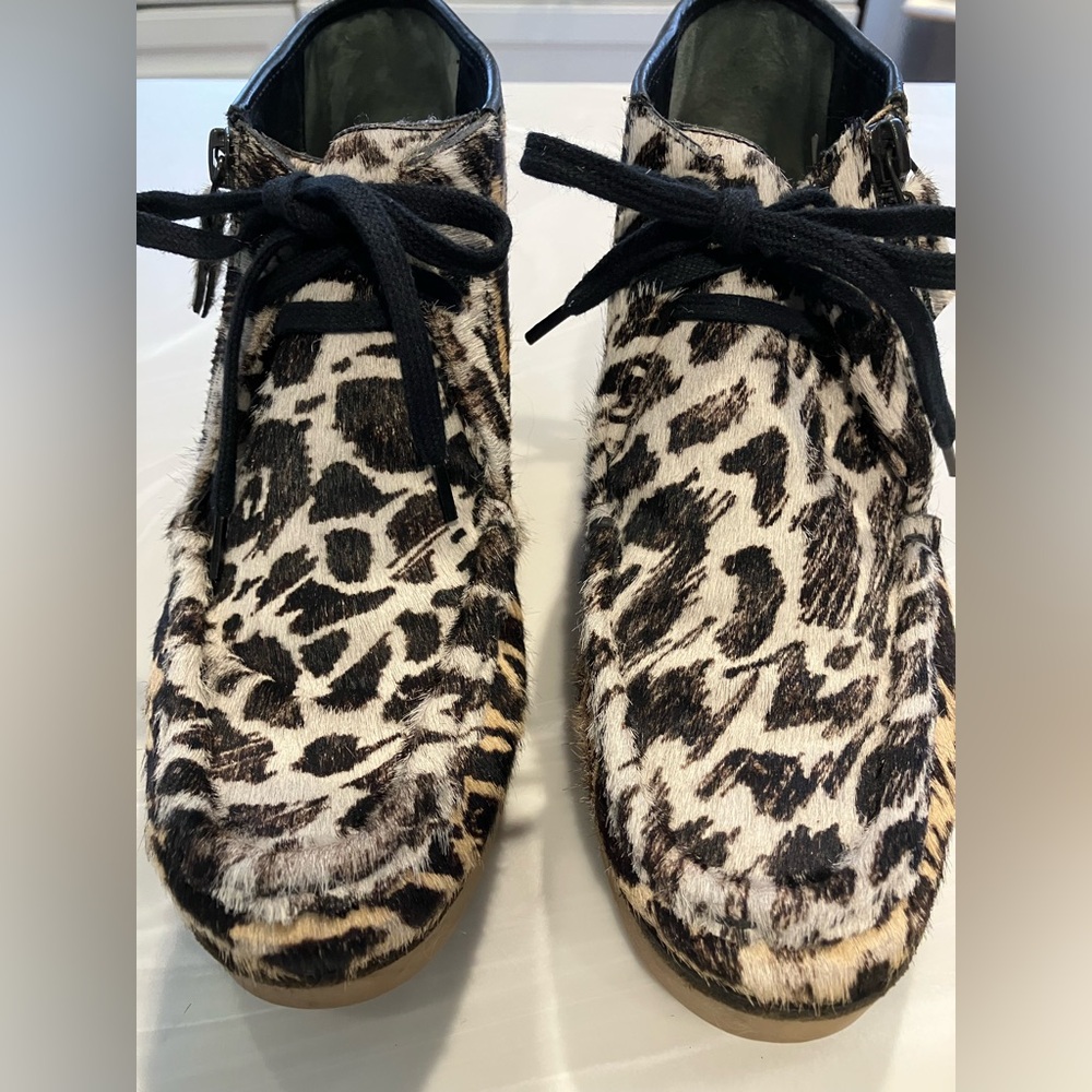 10 Crosby Derek Lam Animal Print Lace-Up Footwear